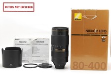 [Ottimo come nuovo nella scatola] Nikon AF-S Nikkor 80-400 mm f/4.5-5.6 G ED VR dal GIAPPONE