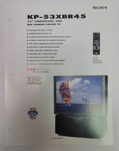 1995 sony 53xbr45 - 1995,