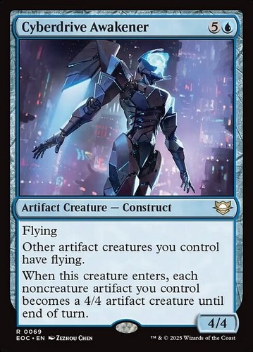 Magic card english cyberdrive - english,