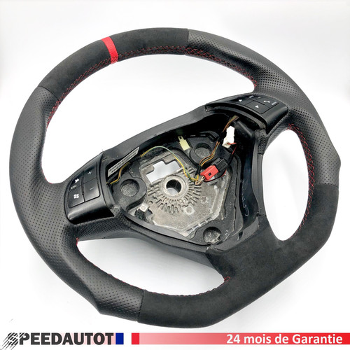 Volante appiattito alcantara - volante,