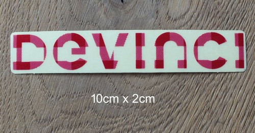Adesivo devinci - adesivo,