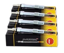 Candelette Diesel Performanti NGK CZ304 D-POWER55 A3 A4 A6 Golf Passat 2.0 TDI