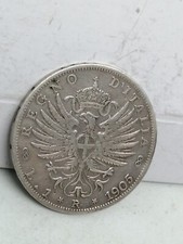 Italia Regno d'italia V. Emanuele III (1900-1946) 1 lira 1905 