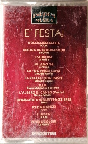 Festa cassette pfm le - mc,