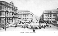 F59) 2 CARTOLINE NAPOLI PIAZZA