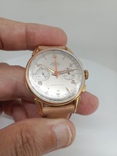 orologio elegante cronografo vintage carica manuale