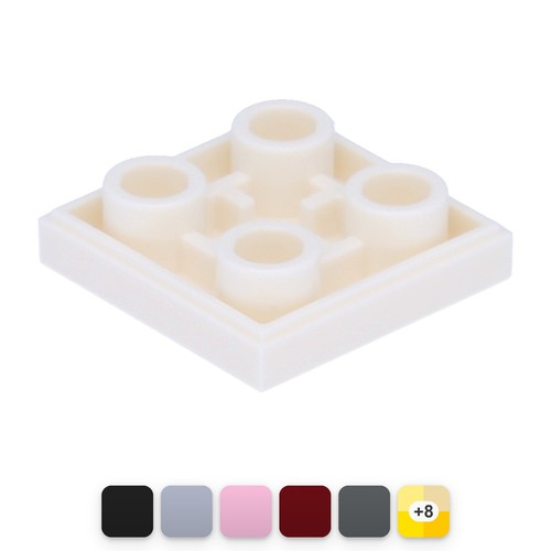 Piastrella lego modificata - 5x,