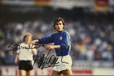 Giuseppe Giannini foto firmata