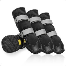 OHCOZZY Scarpette Cane Antiscivolo con Cinghie Riflettenti Alti Stivali per C