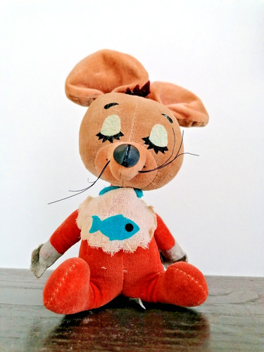 Giocattolo topo gigio - gigio, d'epoca