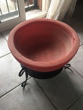 Portavaso Ferro Battuto con Bool Monoblocco In Cera