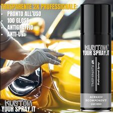 Bomboletta spray Trasparente lucido 2k bicomponente per carrozzeria