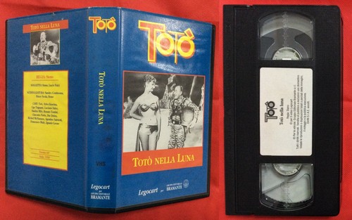 Vhs film toto nella luna - toto',