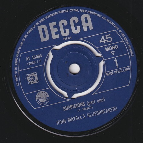 John mayall suspicions - john, *