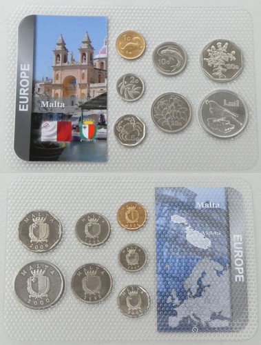 Malta kms coin - coin, set
