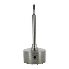 FRESA A TAZZA 130 MM CAROTATRICE MURO ASTA SDS PLUS 50 CM PROLUNGA DA TRAPANO