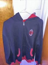 AC Milan black and red zip-up