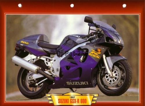 Fiche moto suzuki gsx r - :, 600