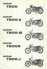 PDF Suzuki T500 (68-72) Elenco