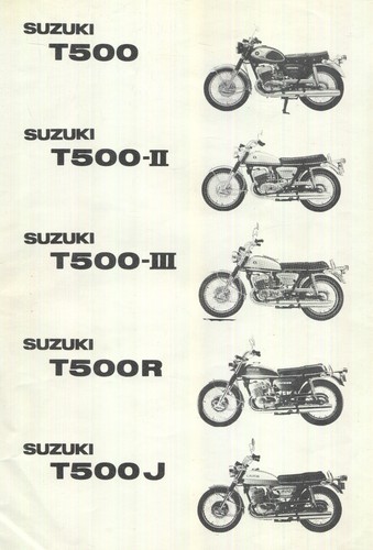 Pdf suzuki t500 elenco - t500,