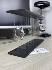 Opera d’arte orologio Rolex Datejust verde scomposto componenti visibili