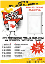 BUSTE DI PROTEZIONE FUMETTI MASTERPHIL (TOPOLINO, DIABOLIK,TEX) SCEGLI DAL MENU'