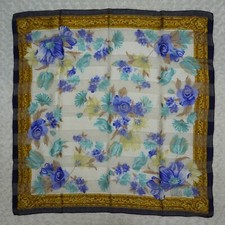 Sciarpa sciarpa seta fiori