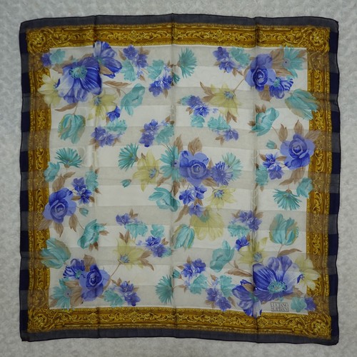Sciarpa sciarpa seta fiori