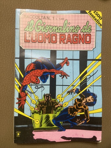 Giornalino uomo ragno - l'uomo,