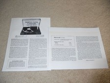 Revox B-790 Turntable Review