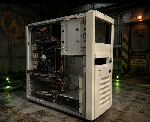 Case computer - case, retro