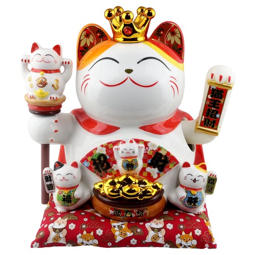 Gatto portafortuna maneki - gatto,