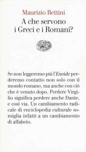 Libri bettini maurizio a che - bettini,