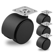 Set 4 Rotelle Pivotanti  Ø
