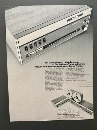 Revox sintonizzatore - revox,