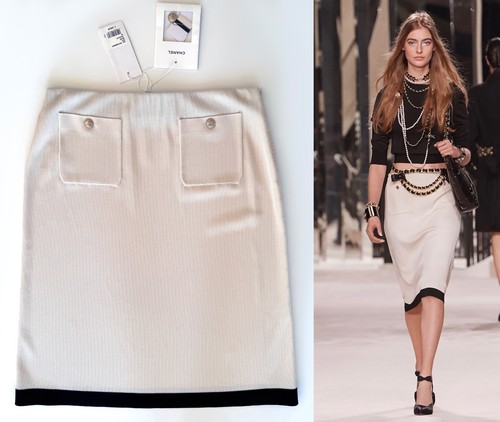Gonna passerella chanel 20a - gonna,