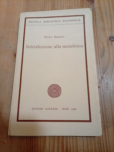 Introduzione alla metafisica - alla,