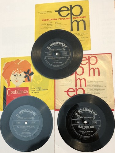 Lotto dischi vinile flexi il - dischi,