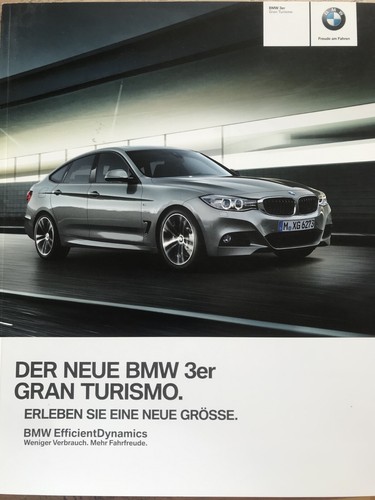Brochure bmw f34 - 3, gran
