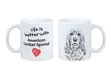 Cocker Spaniel americano tazza