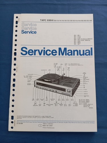 Philips 6984 tuner - philips,
