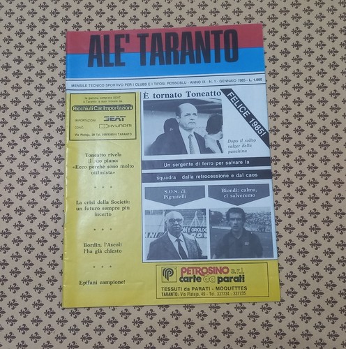Ale taranto 1985 - 1/1985, epifani