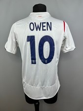 INGHILTERRA 2005 2007 OWEN HOME SHIRT MAGLIA CALCIO UMBRO UOMO TAGLIA M