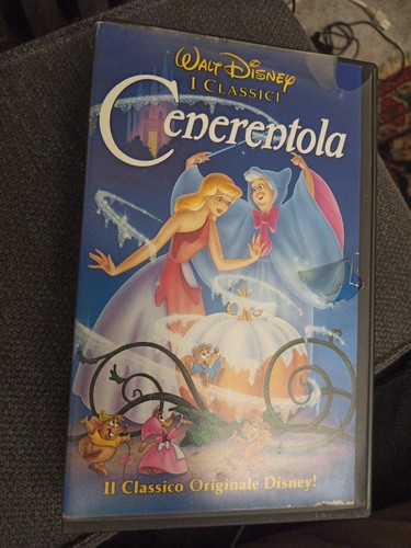 Cenerentola vhs originale - cenerentola,