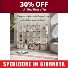 Libreria Modulare Trasparente