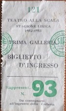 N. 1 biglietto ingresso TEATRO