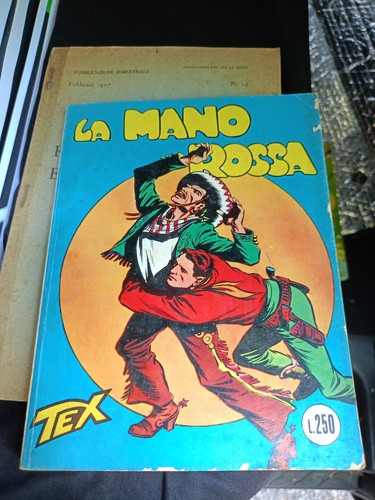 Tex numero mano rossa - la,
