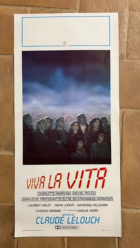 Locandina viva vita claude - locandina,
