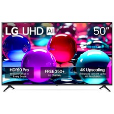 Open Box LG 50" 4K UHD UA75 AI