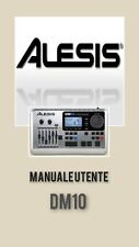 Manuale Italiano batteria ALESIS DM10 inviato con email/WhatsApp (pdf) 